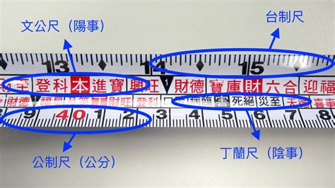 捲尺紅字上下|[陽宅風水] 文公尺使用方法教學（魯班尺、丁蘭尺、門。